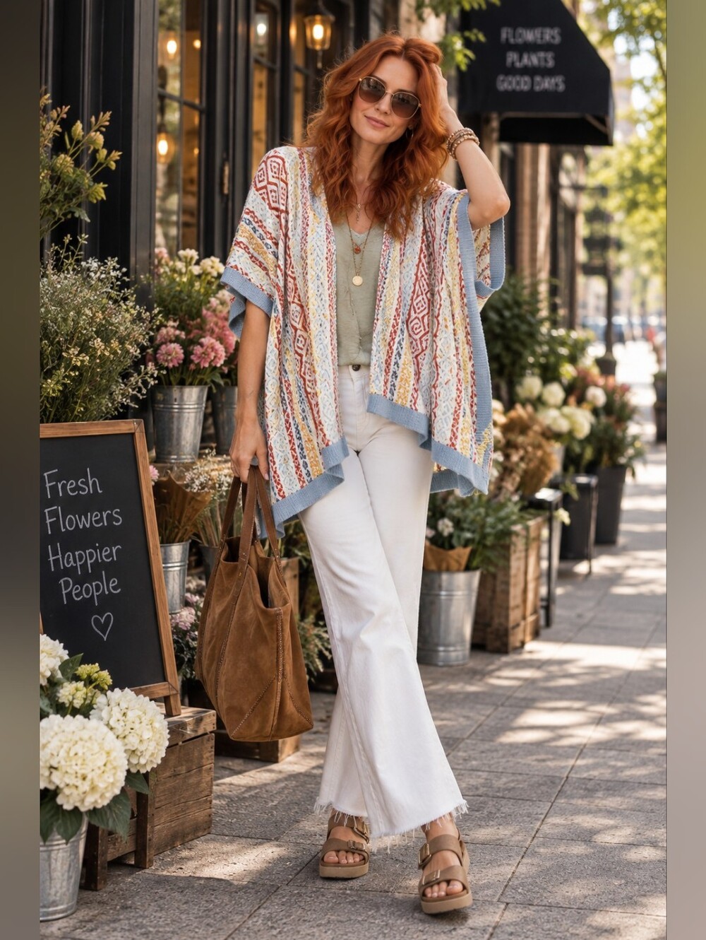 Cabi Love Carol Siesta Poncho Sweater Size Xs/sm But Can Fit All Sizes